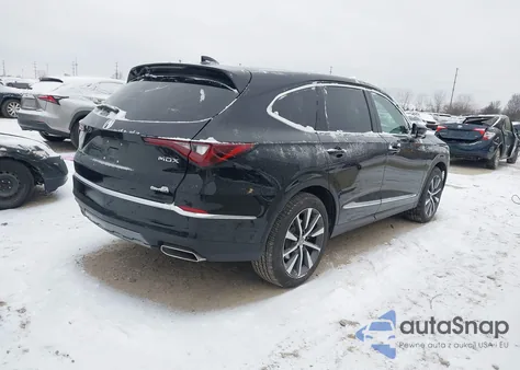 2025 Acura Mdx Technology Package из США, поврежденный, VIN 5J8YE1H44SL008560
